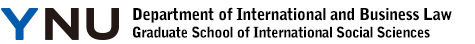 Graduate School of International Social Sciences Department of Economics, Yokohama National University